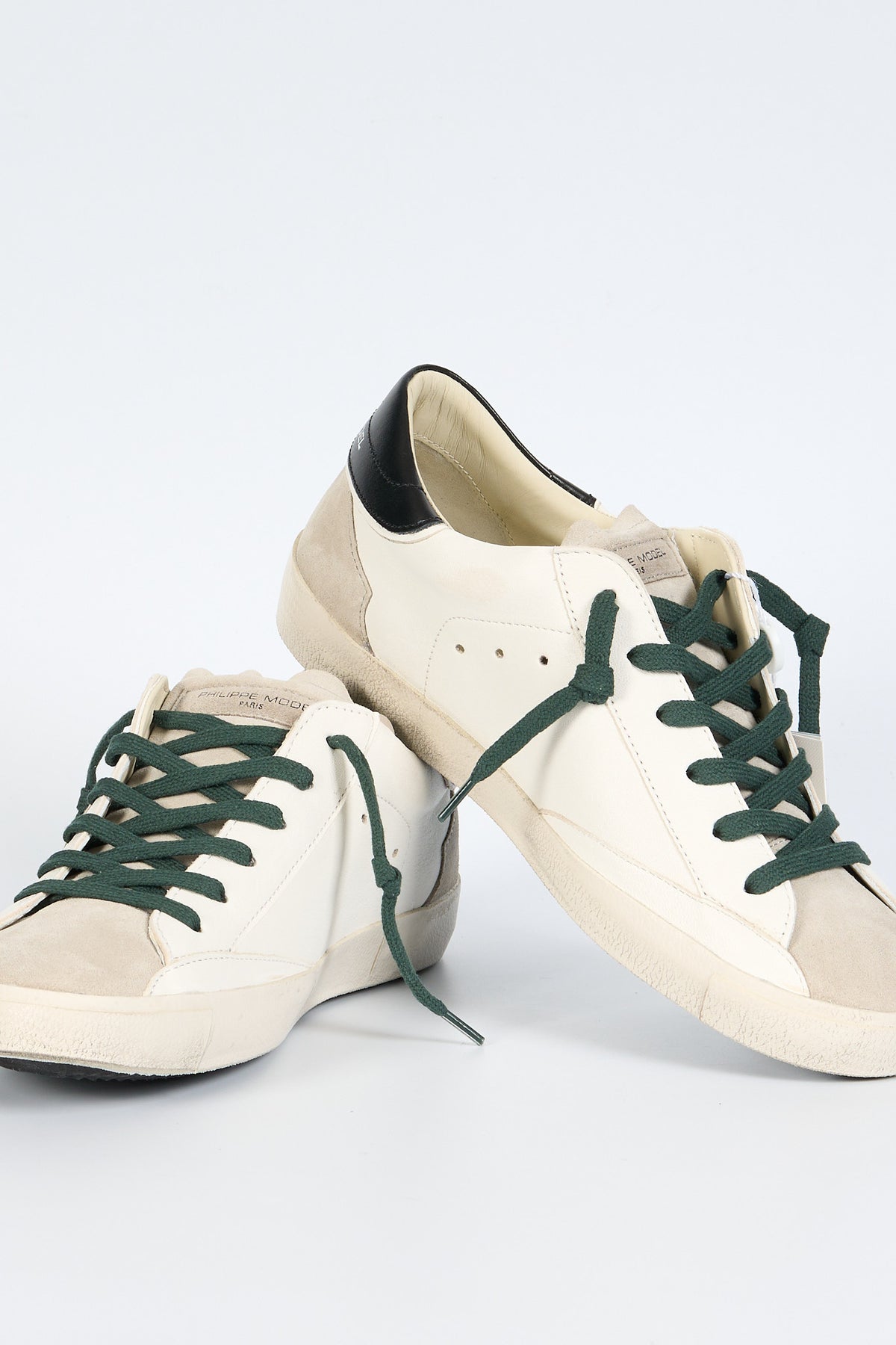 Philippe model Sneaker PARIS Bianco/Nero/Verde Uomo-4