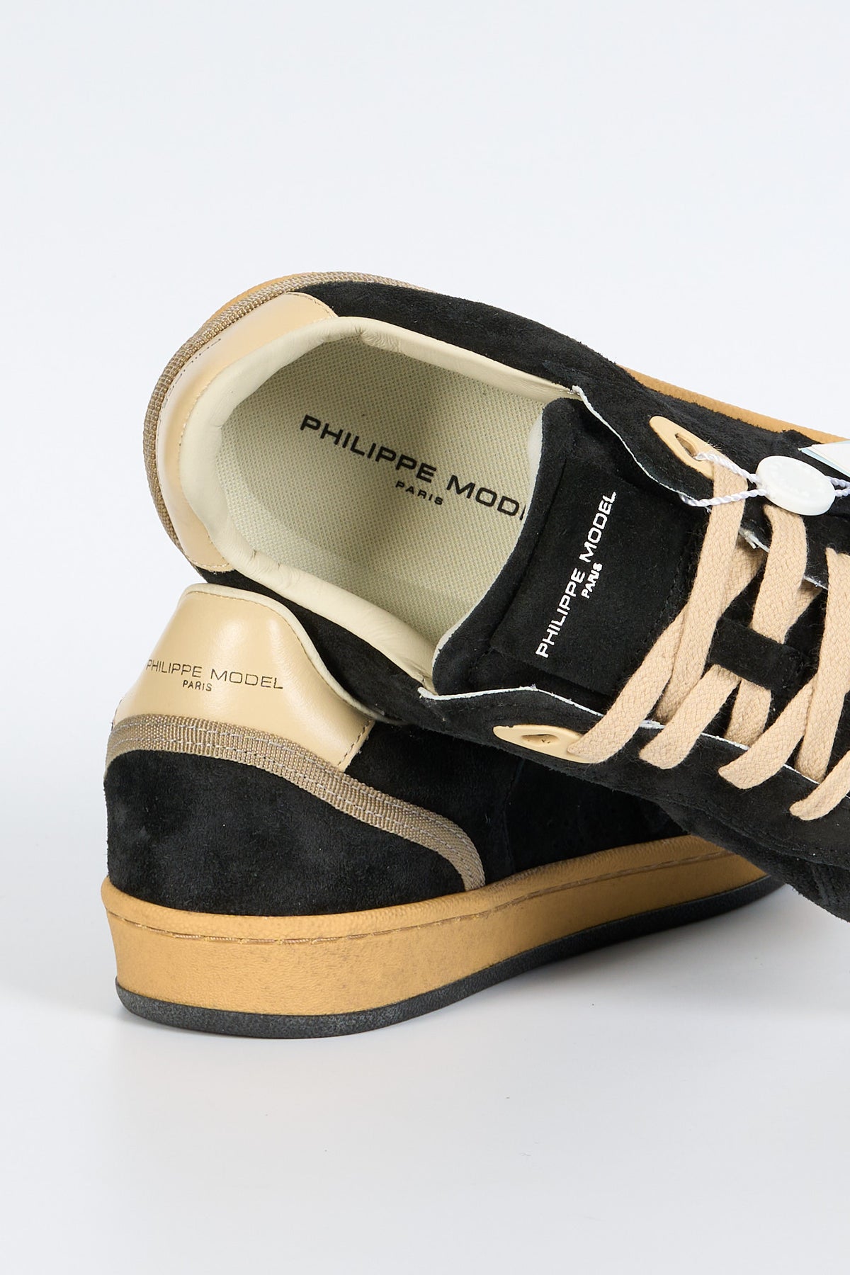 Philippe model Sneaker PGAL Camoscio Nero Uomo-6