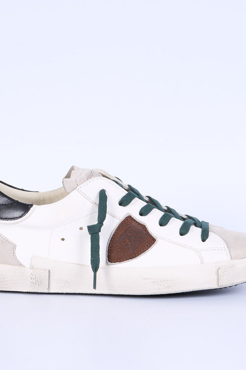 Philippe model Sneaker PARIS Bianco/Nero/Verde Uomo-2