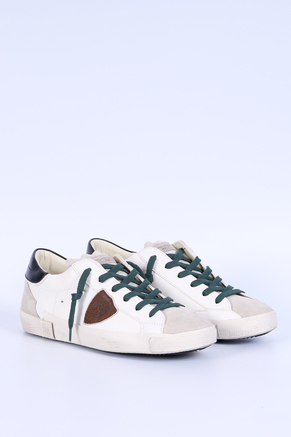 Philippe model Sneaker PARIS Bianco/Nero/Verde Uomo-1