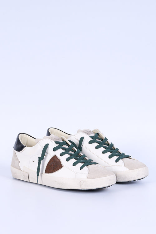 Philippe model Sneaker PARIS Bianco/Nero/Verde Uomo