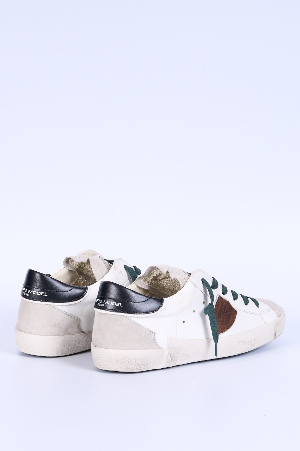 Philippe model Sneaker PARIS Bianco/Nero/Verde Uomo-3