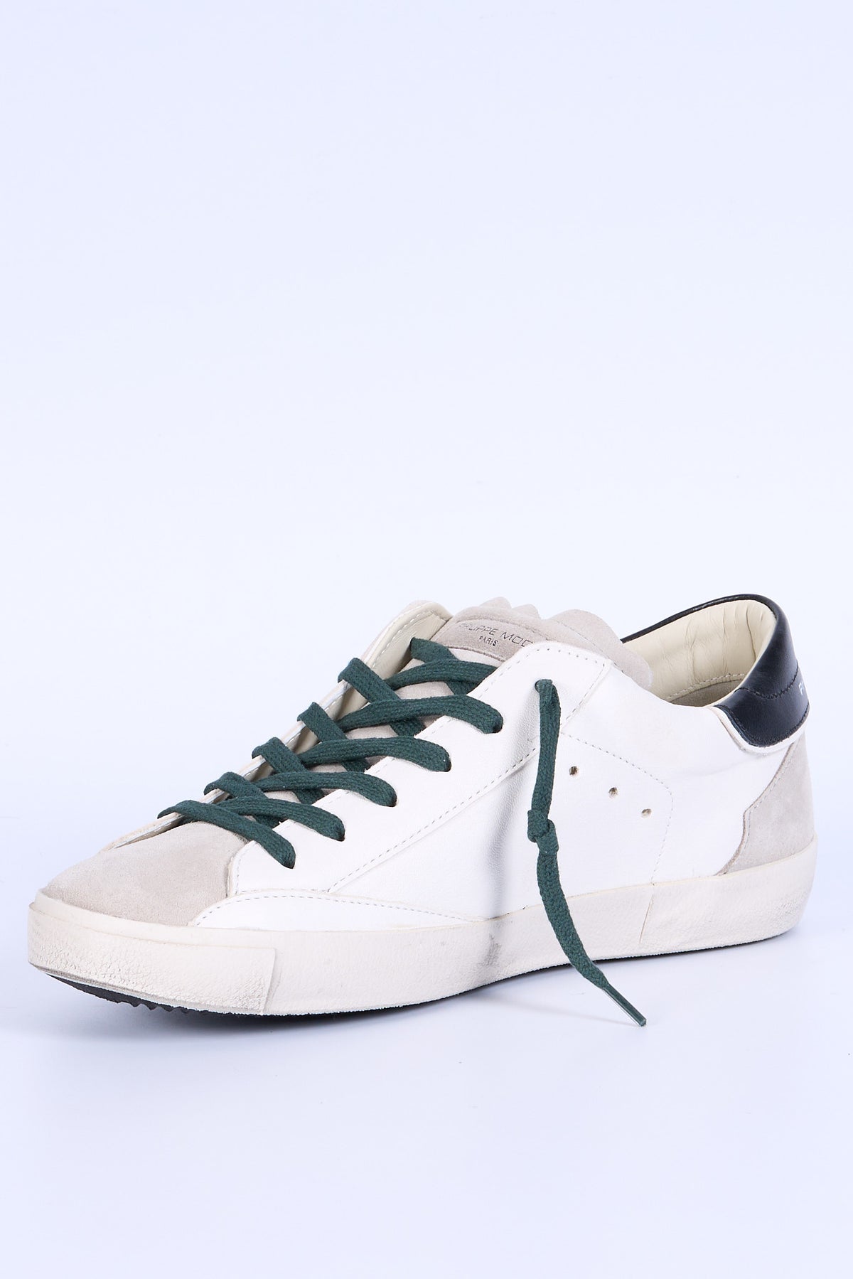 Philippe model Sneaker PARIS Bianco/Nero/Verde Uomo-4