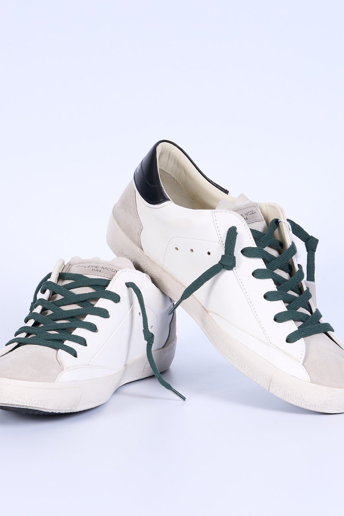 Philippe model Sneaker PARIS Bianco/Nero/Verde Uomo-5