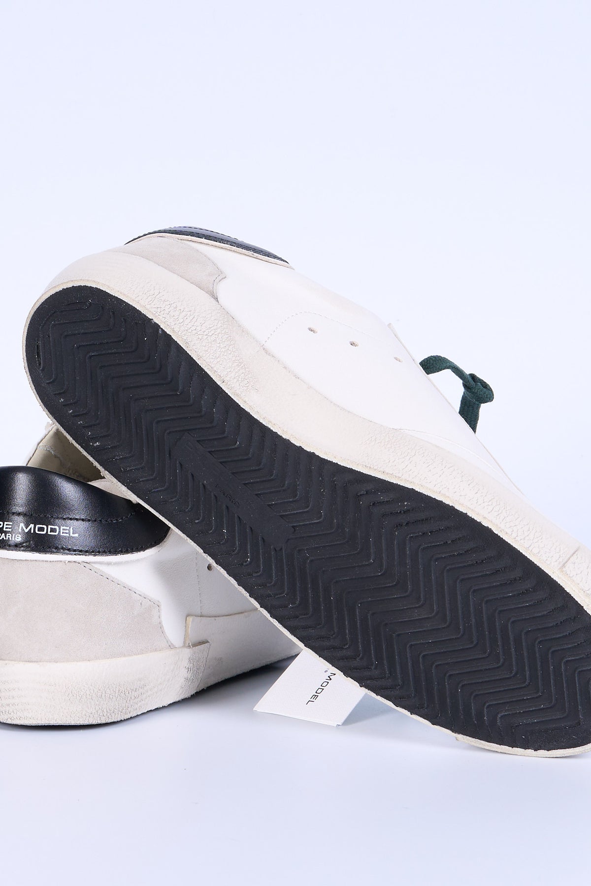Philippe model Sneaker PARIS Bianco/Nero/Verde Uomo-7