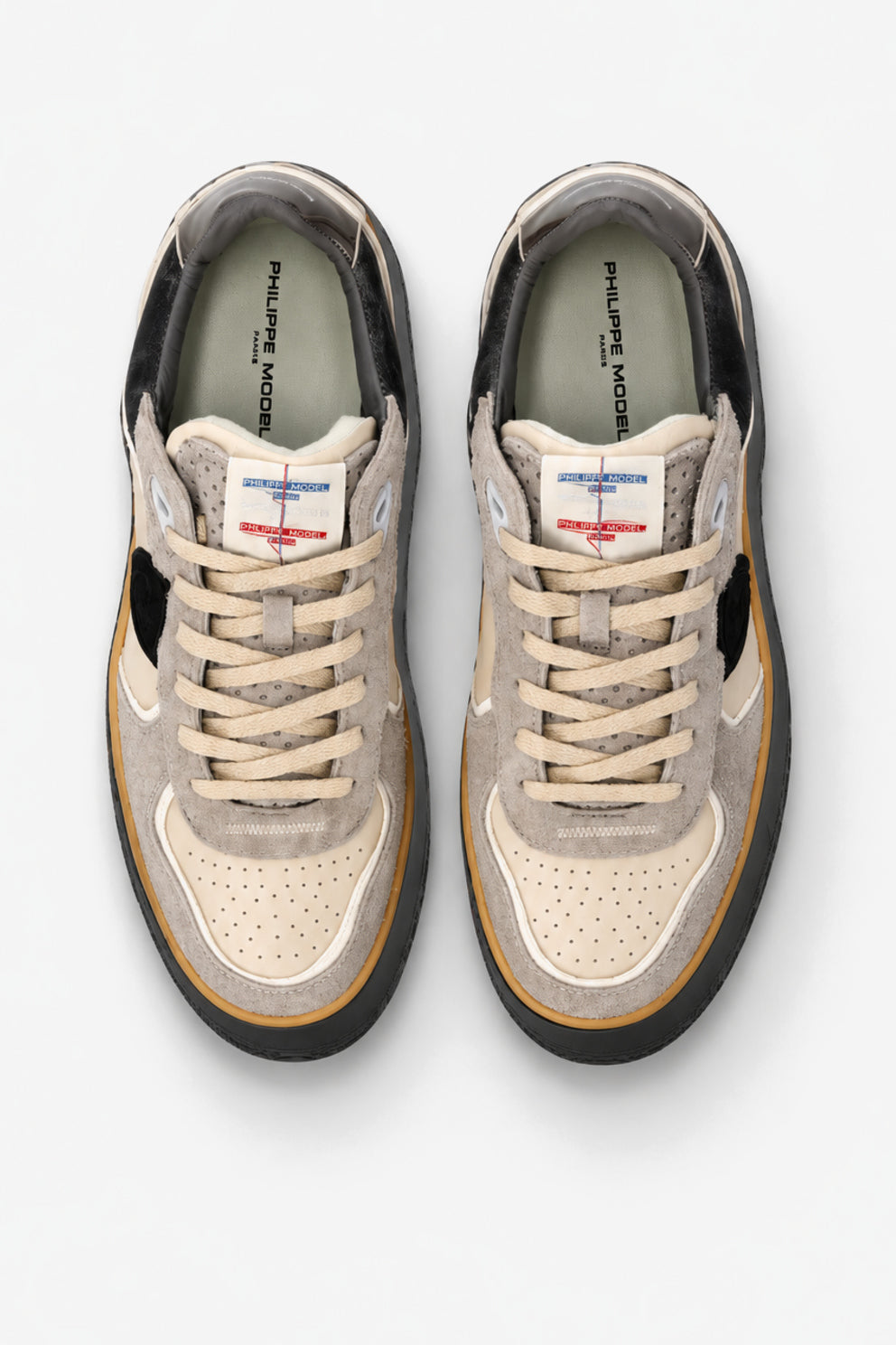 Philippe Model Sneaker PGAL VXE3 uomo grigio/bianco-3