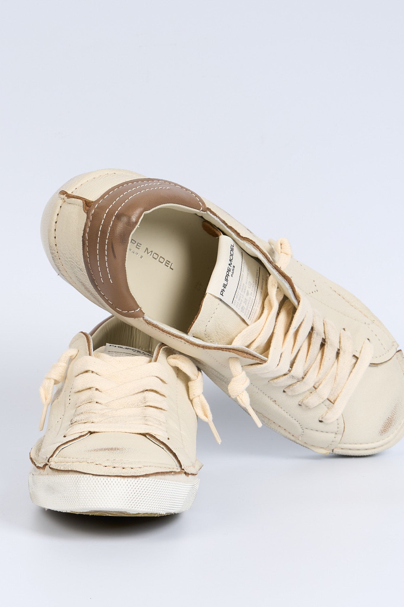 Philippe model Sneaker Paris Pelle Burro Uomo-4