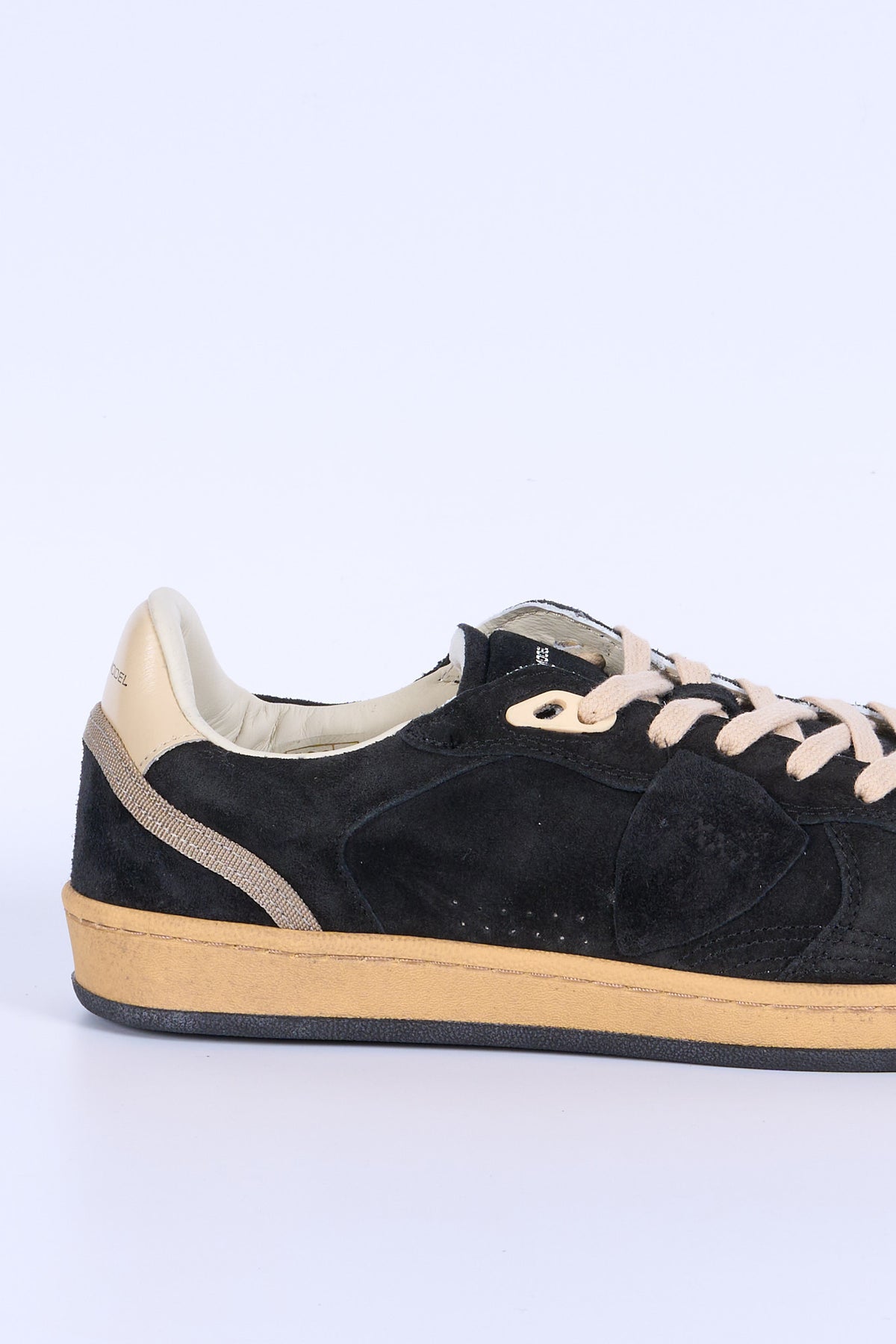Philippe model Sneaker PGAL Camoscio Nero Uomo-2