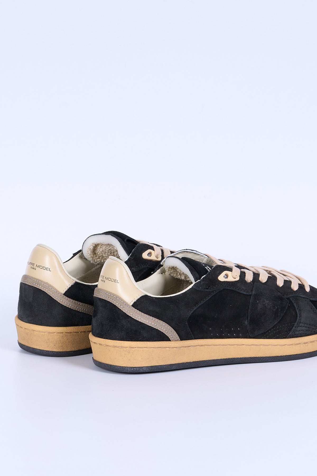 Philippe model Sneaker PGAL Camoscio Nero Uomo-4