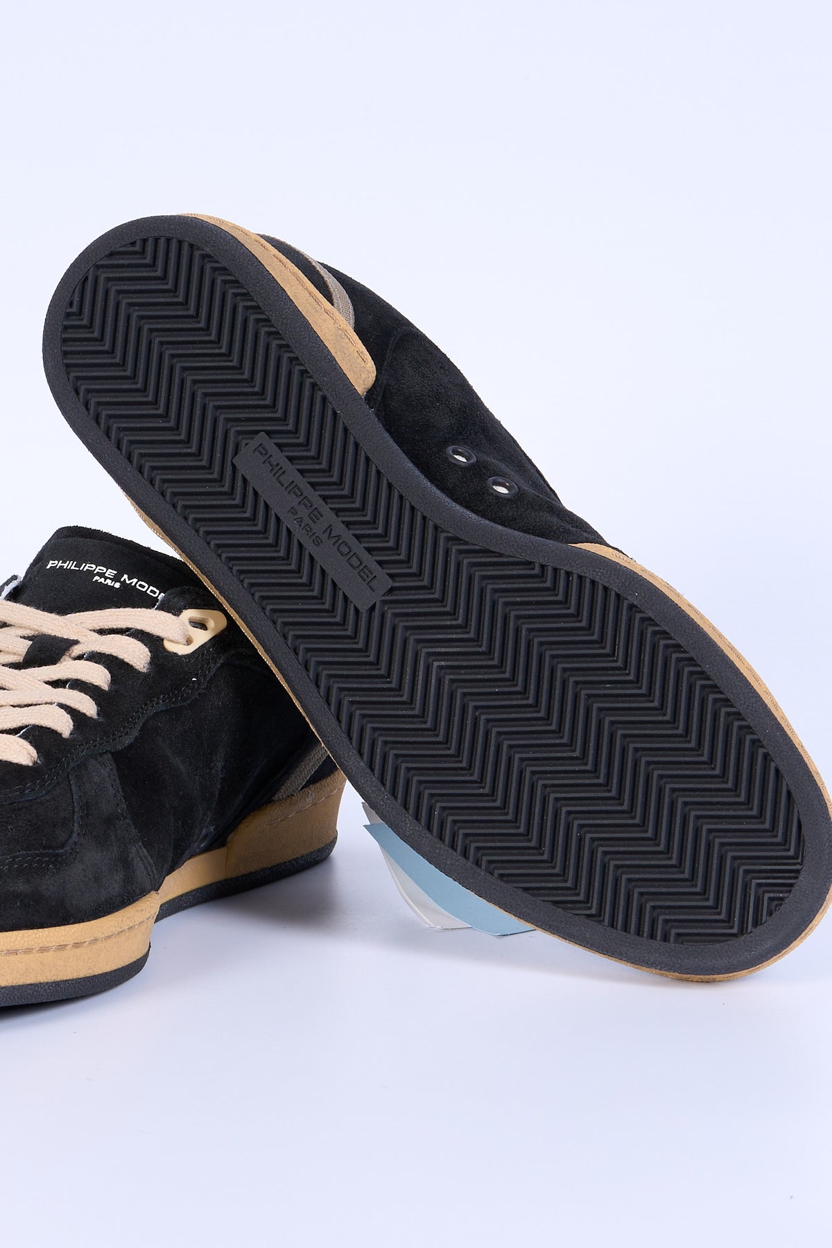 Philippe model Sneaker PGAL Camoscio Nero Uomo-6