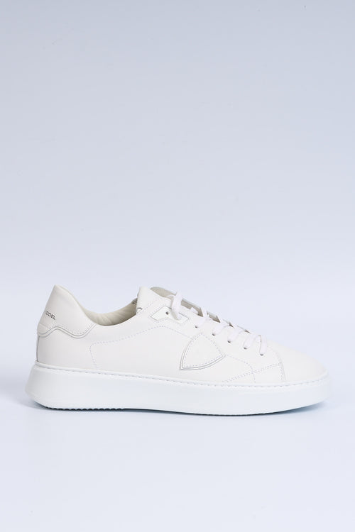 Philippe model Sneaker TEMPLE Pelle Bianco Uomo
