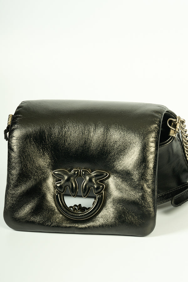 Pinko Borsa Love Click Classic Puff Nero Donna-2