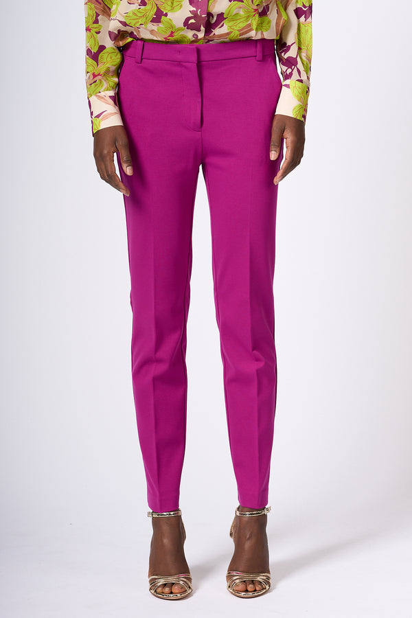 Pinko Pantalone Punto Viola Donna
