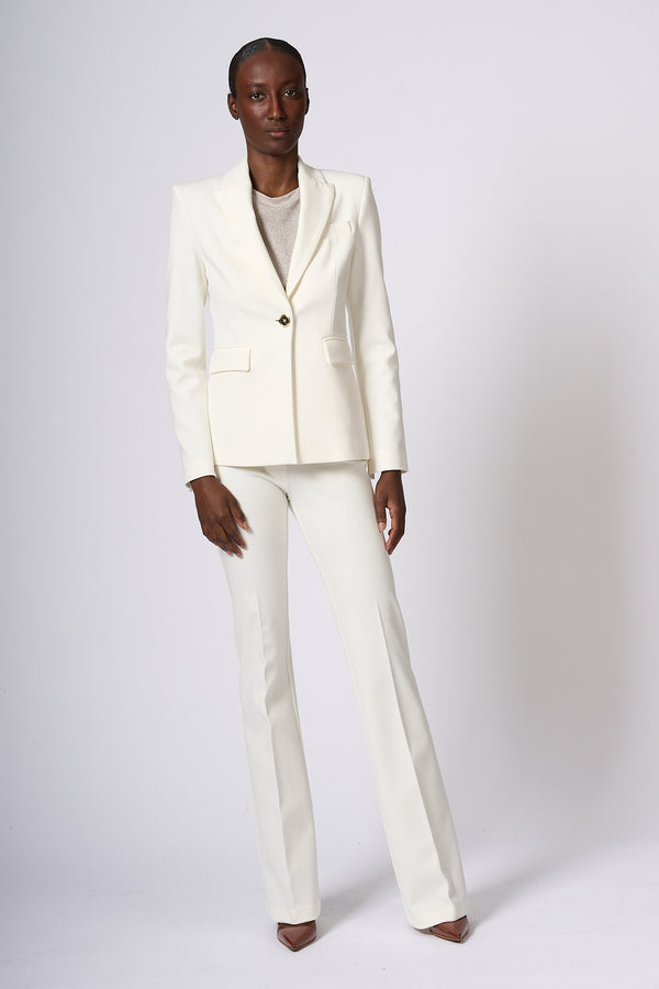 Pinko Pantalone Punto Bianco Donna-2