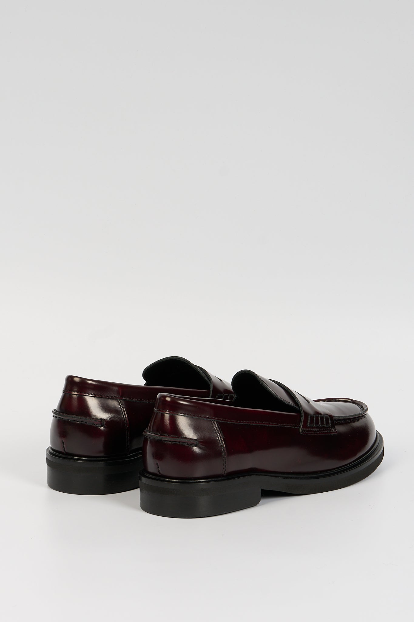 Poeve Mocassino Spazzolato Bordeaux Donna-3