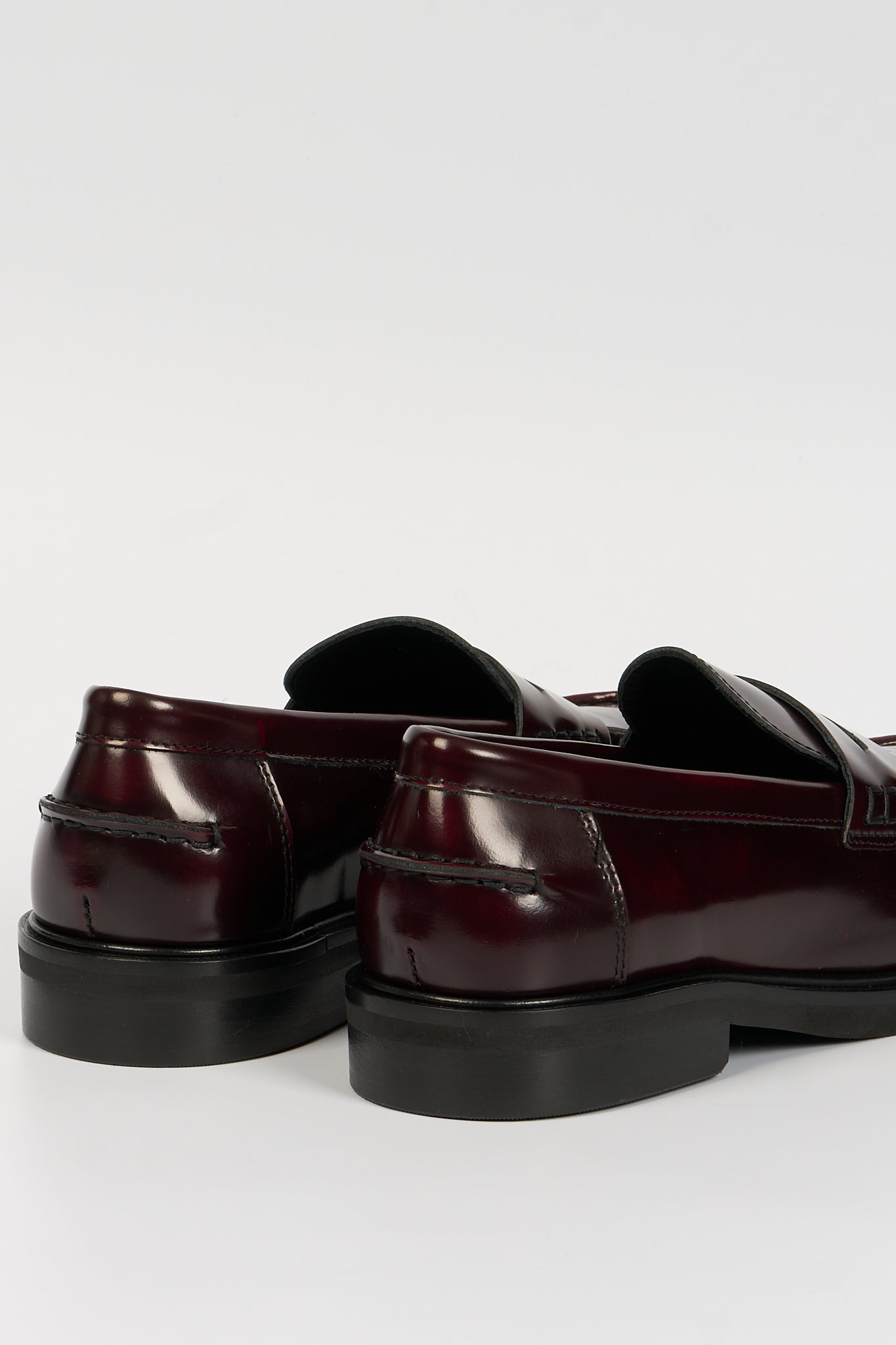 Poeve Mocassino Spazzolato Bordeaux Donna-5