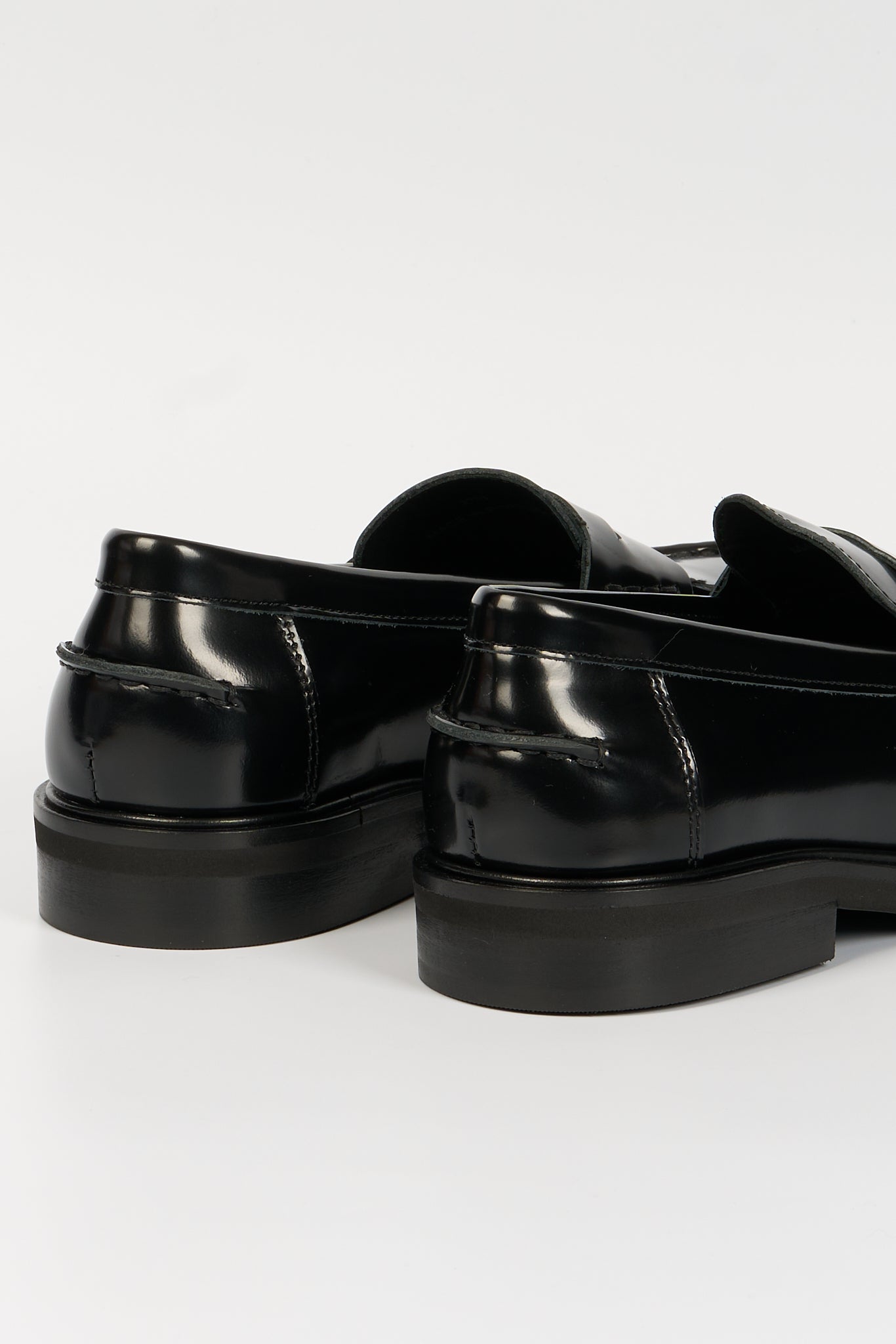 Poeve Mocassino Spazzolato Nero Donna-4