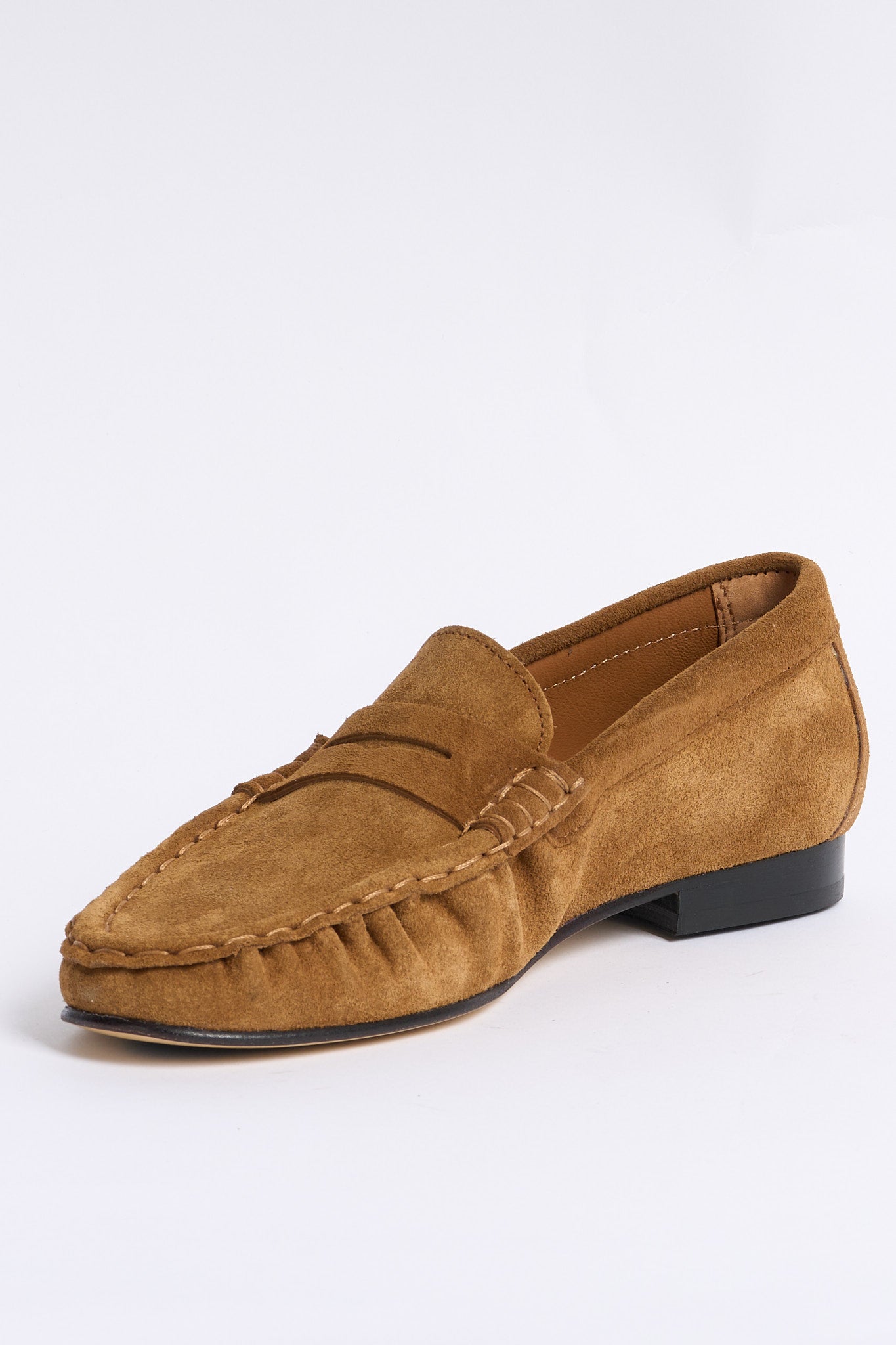 Poeve Mocassino Wanda Scamosciato Tabacco Donna-5