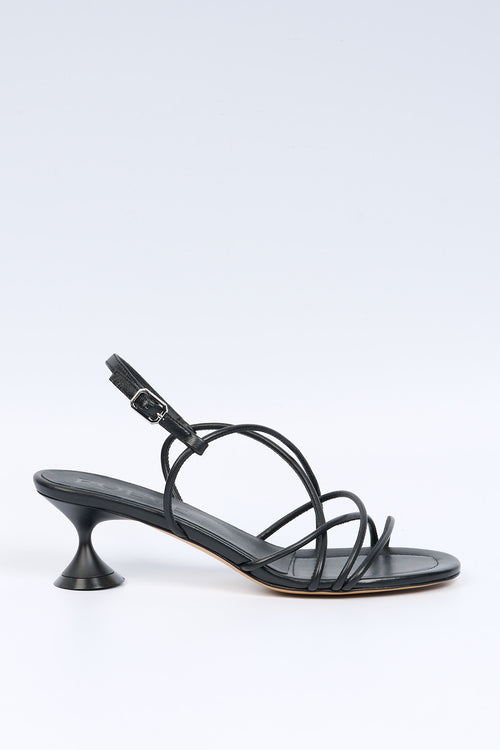 Poeve Sandalo LISAN Listini Nero Donna