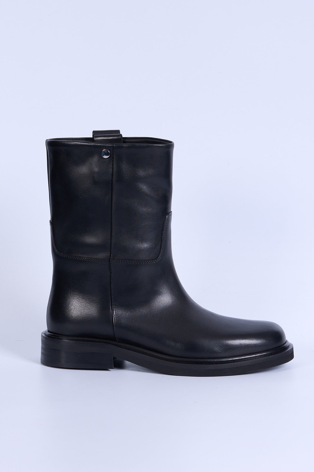 Poeve Stivaletto Pelle Nero Donna-1