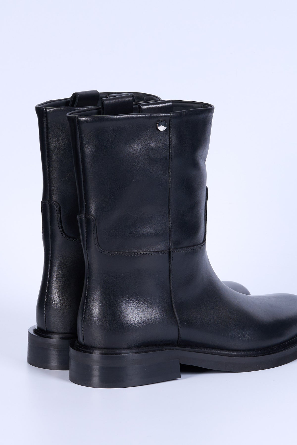 Poeve Stivaletto Pelle Nero Donna-4