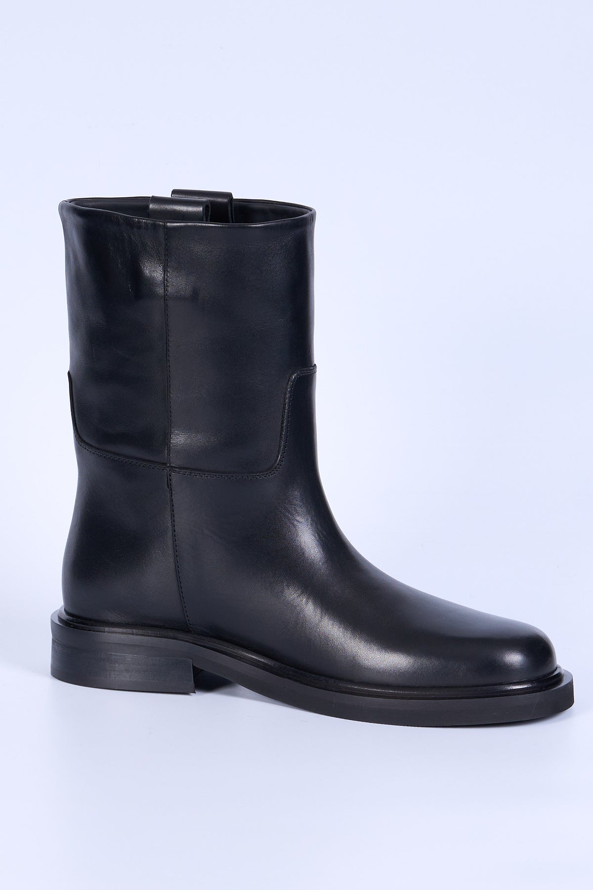 Poeve Stivaletto Pelle Nero Donna-5