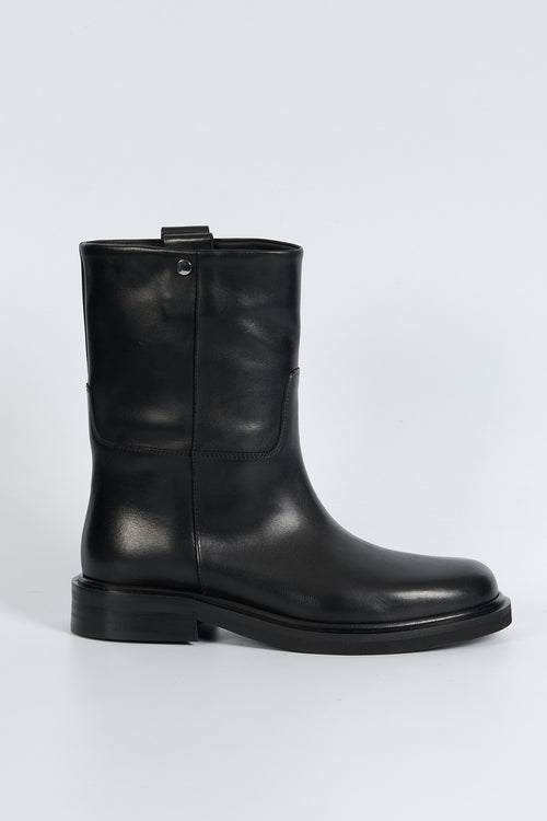 Poeve Stivaletto EAP Pelle Nero Donna