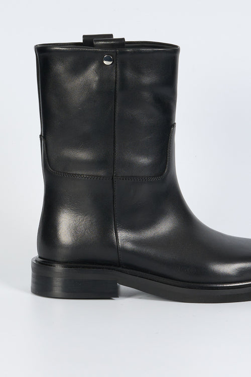 Poeve Stivaletto EAP Pelle Nero Donna-2