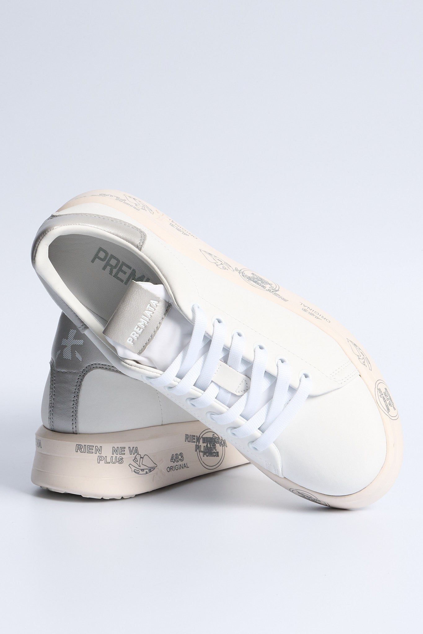 Premiata Sneaker Belle 7447 Bianco Donna-5