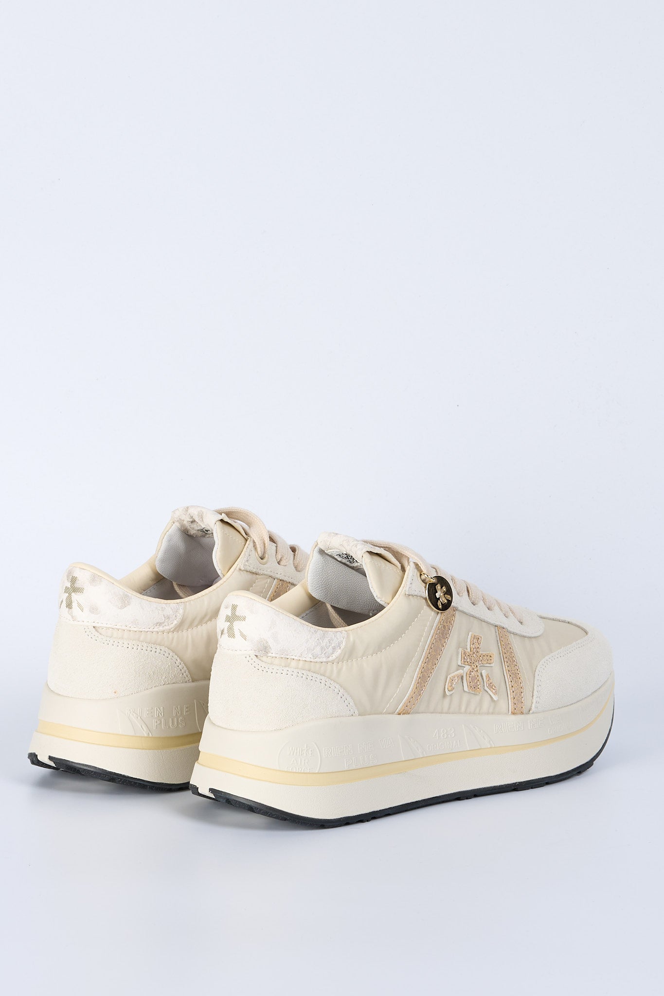 Premiata Sneaker Bethcoin 8145 Bianco Donna-4