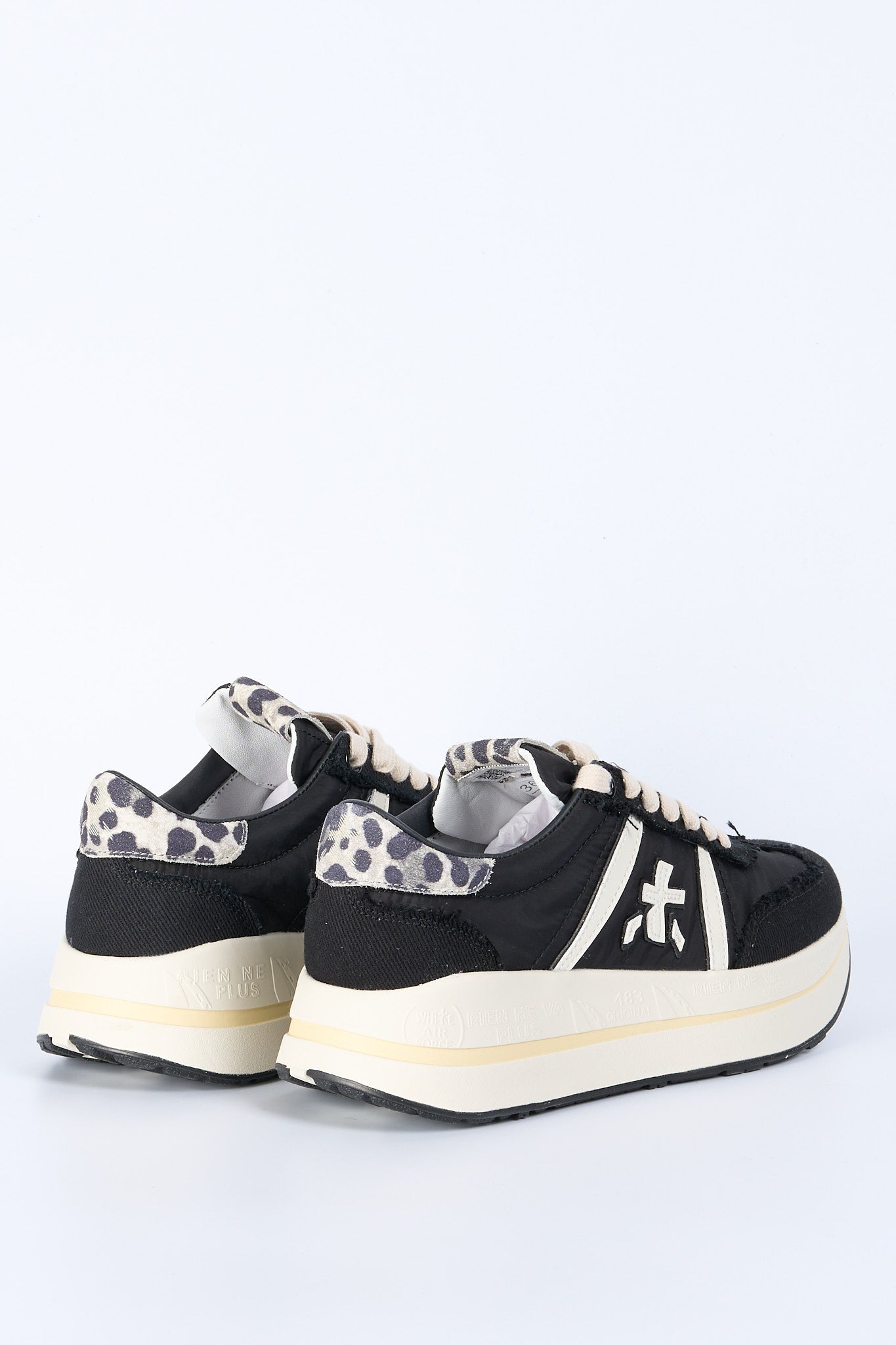Premiata Sneaker Bethcoin 8150 Nero Donna-4
