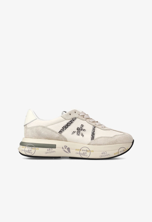 Premiata Sneaker Cassie 7682 Panna Donna