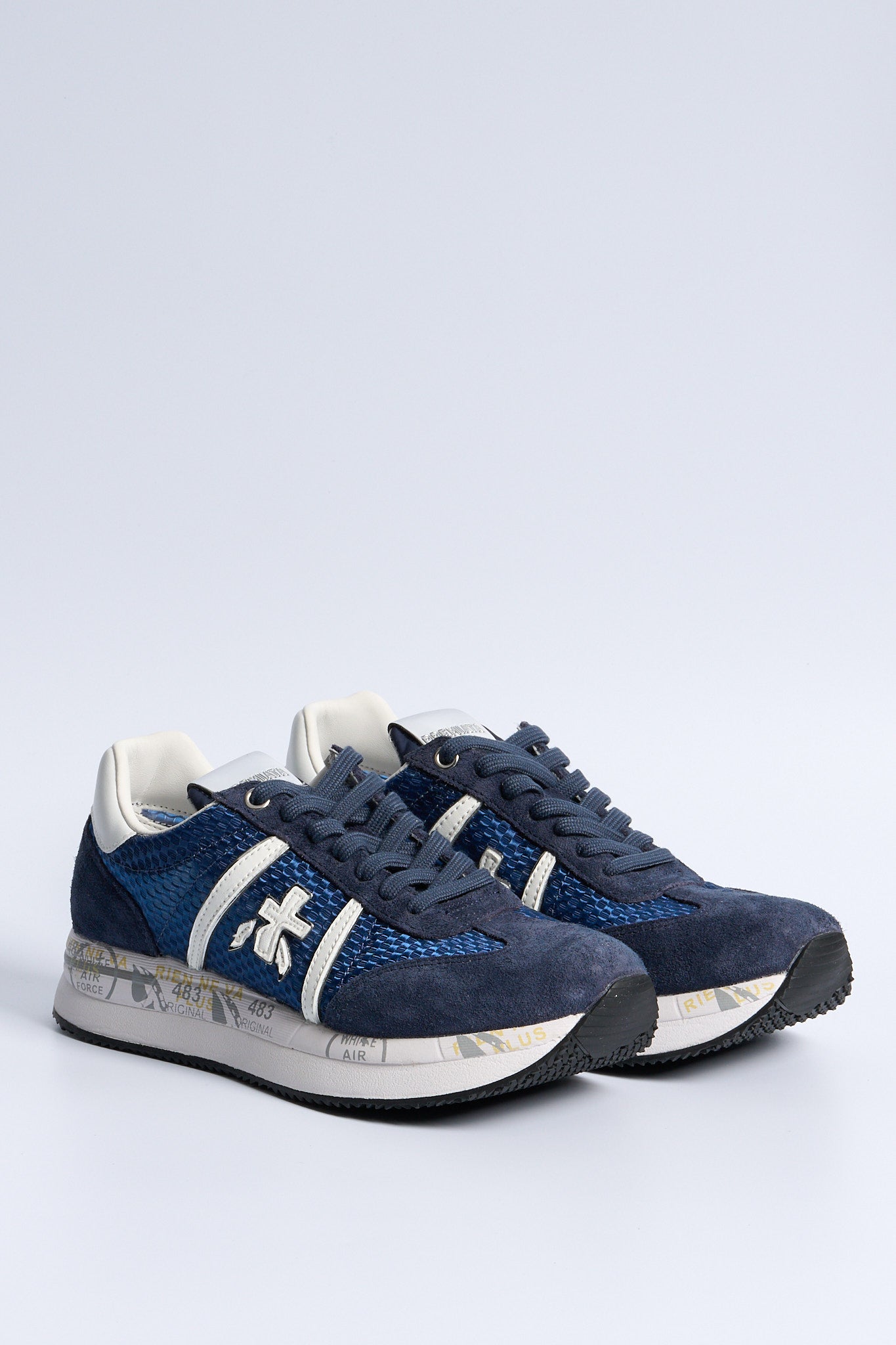 Premiata Sneaker Conny 7368 Blu Donna-3