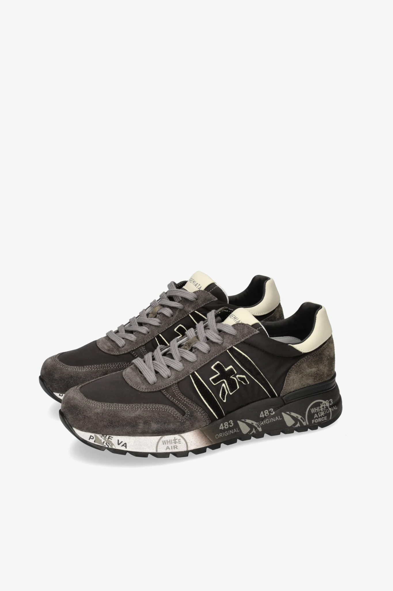 Premiata Sneaker Lander 4951 Anthracite Men-4