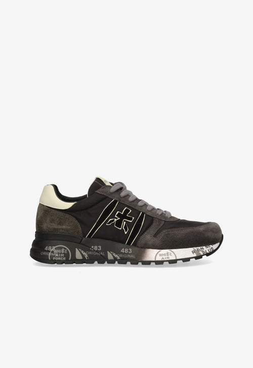 Premiata Sneaker Lander 4951 Nero/grigio Uomo