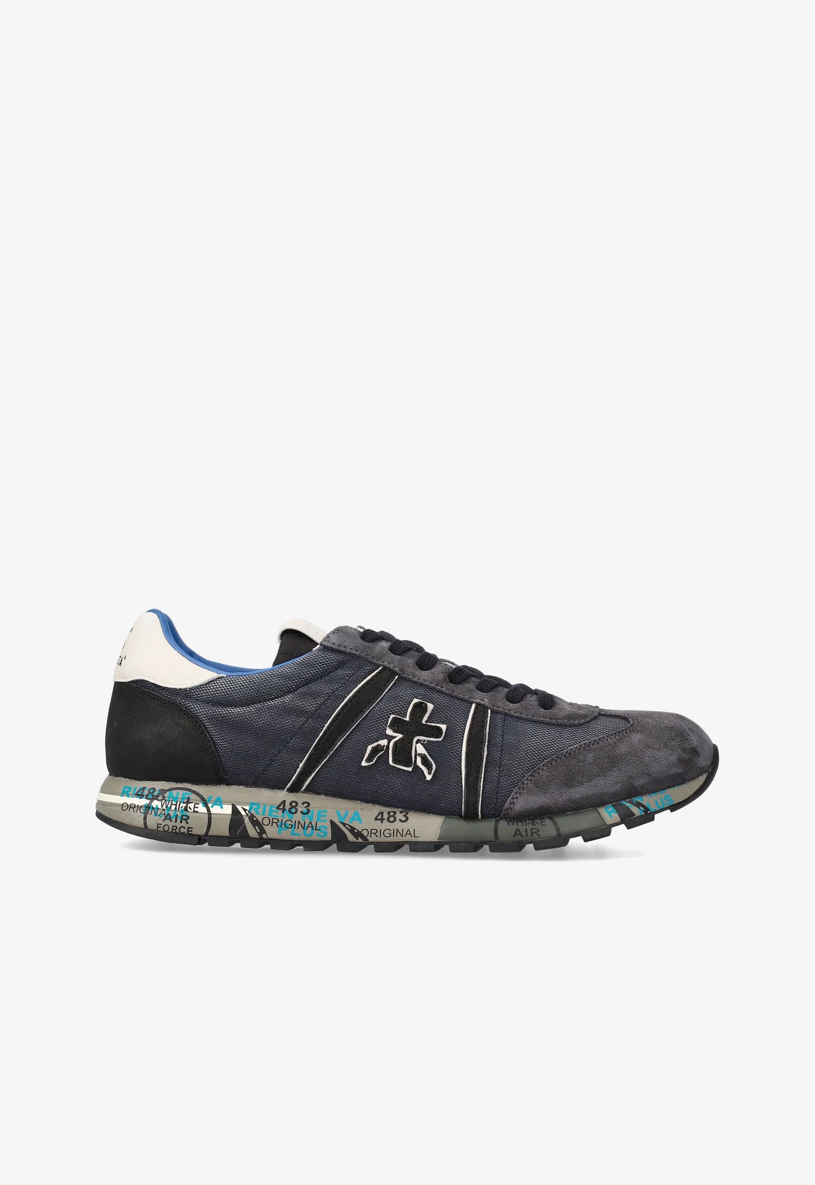 Premiata Sneaker Lucy 7770 Grigio/blu Uomo-1