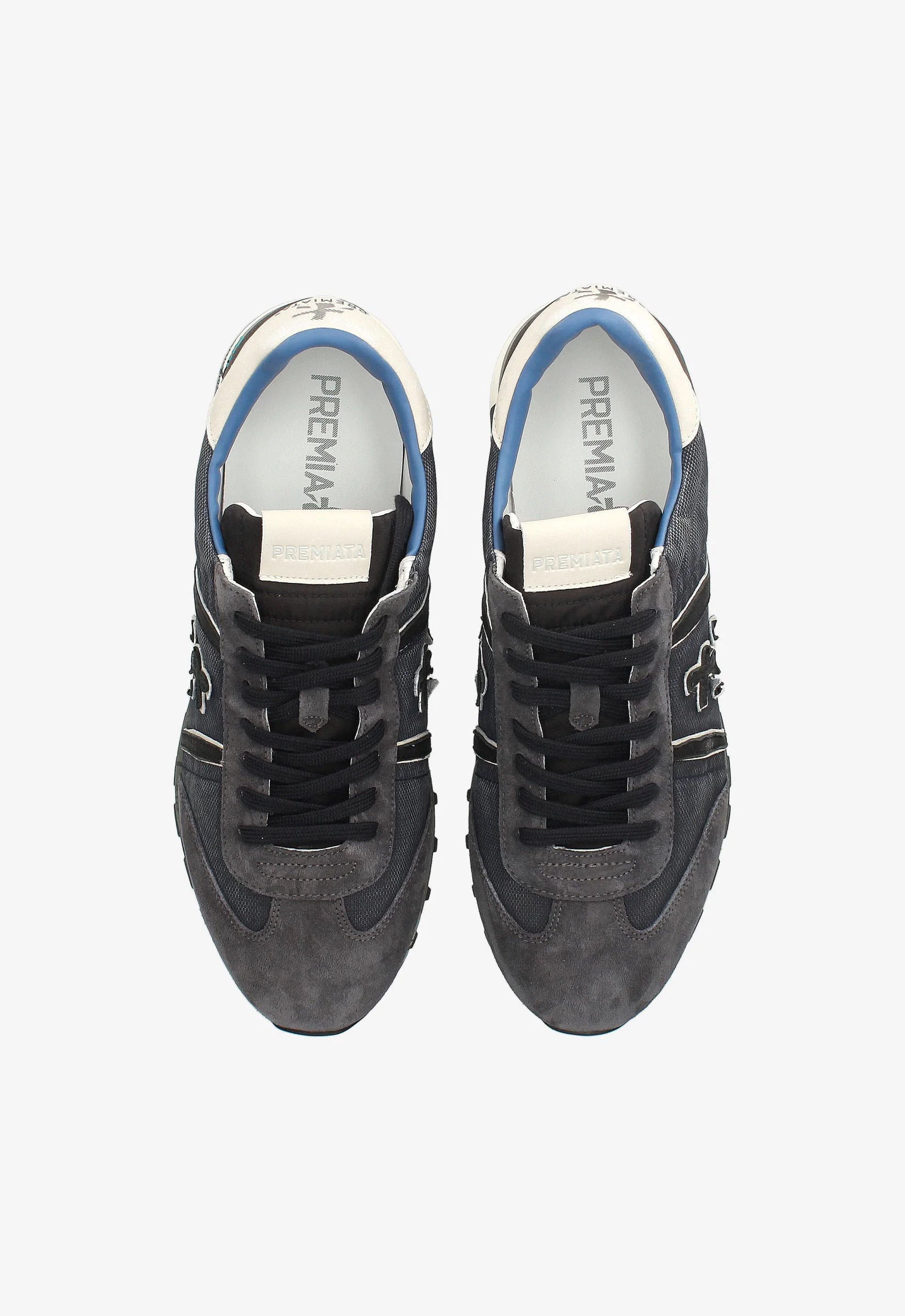 Premiata Sneaker Lucy 7770 Grigio/blu Uomo-6