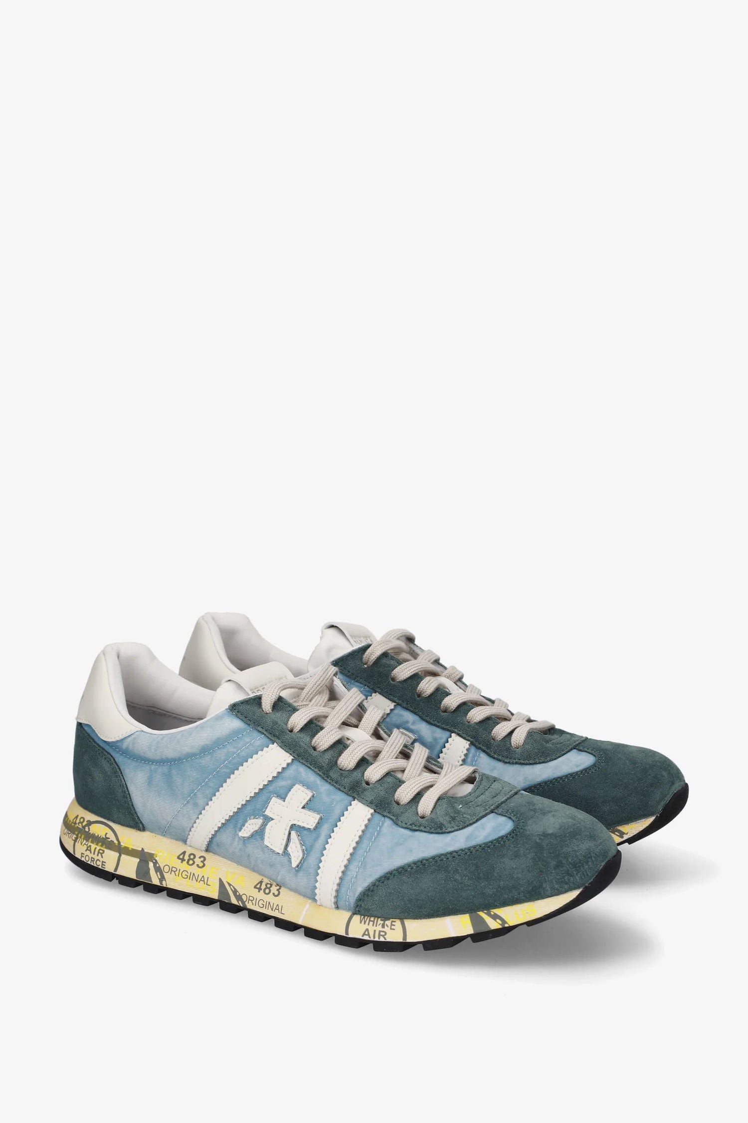 Premiata Sneaker Lucy 8188 Azzurro Uomo-2