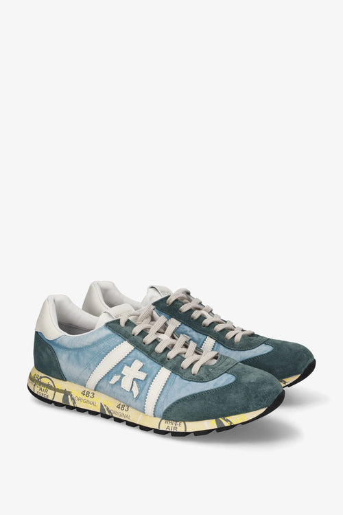 Premiata Sneaker Lucy 8188 Azzurro Uomo-2