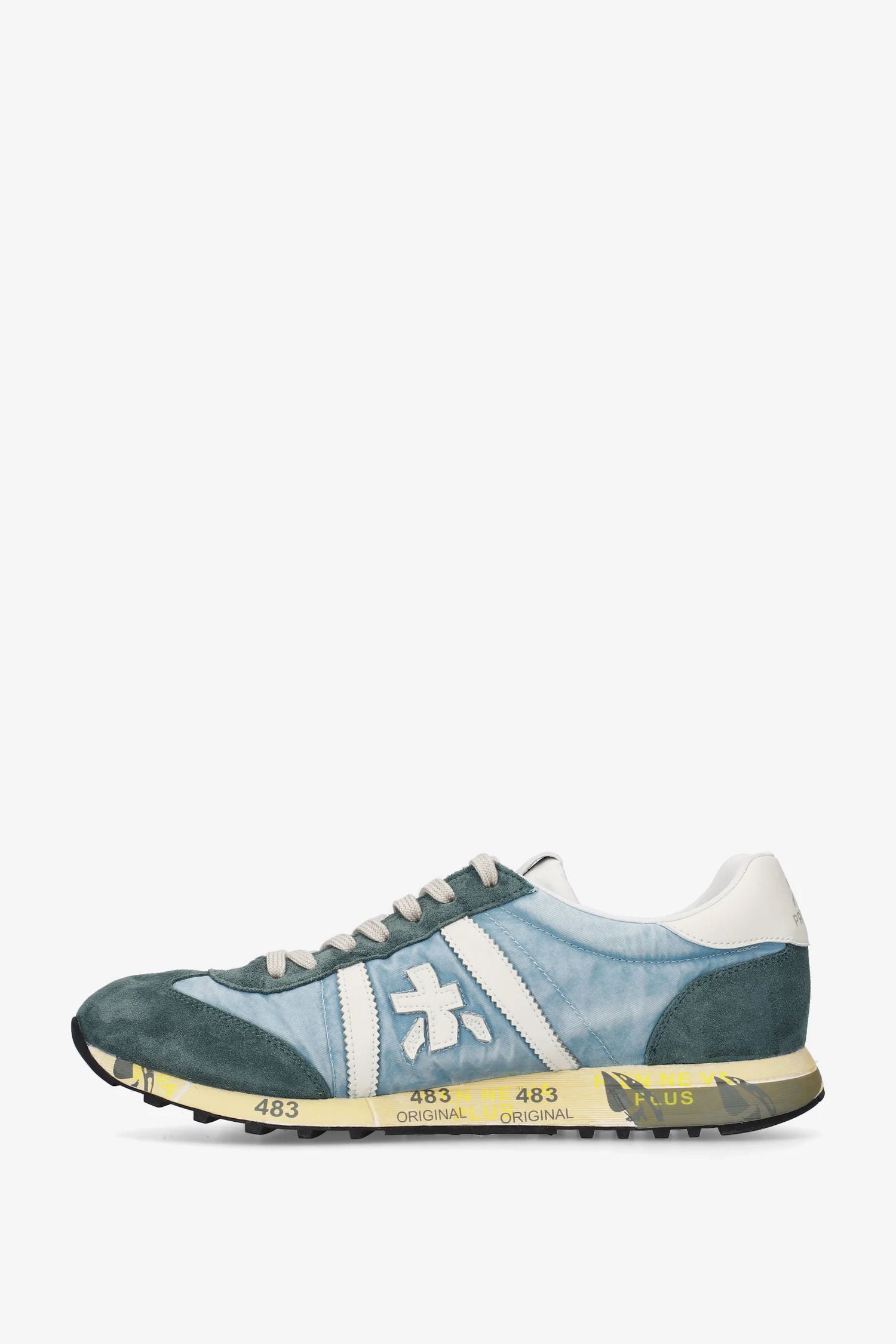 Premiata Sneaker Lucy 8188 Azzurro Uomo-3