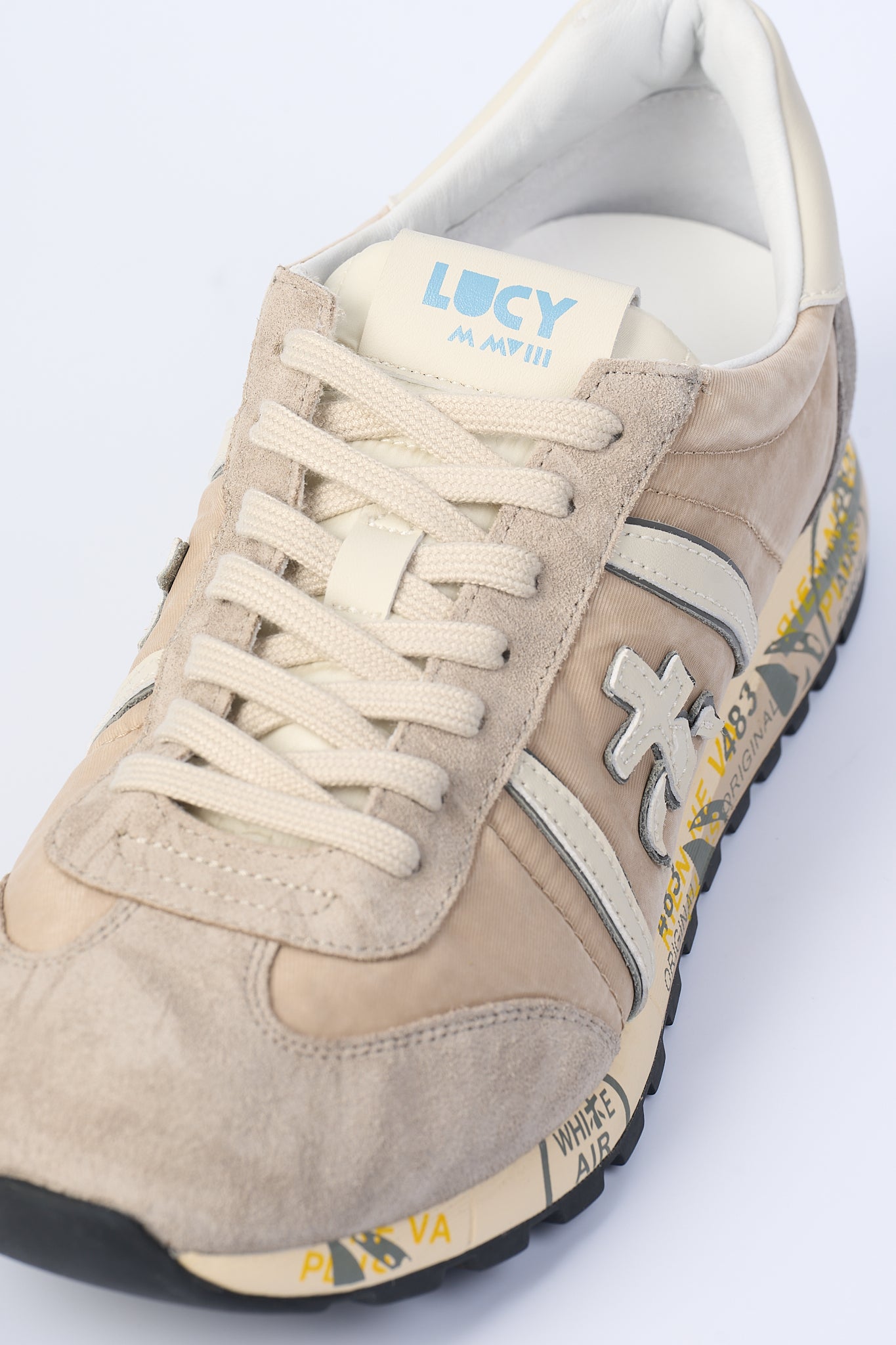 Premiata Sneaker Lucy Beige Uomo-6