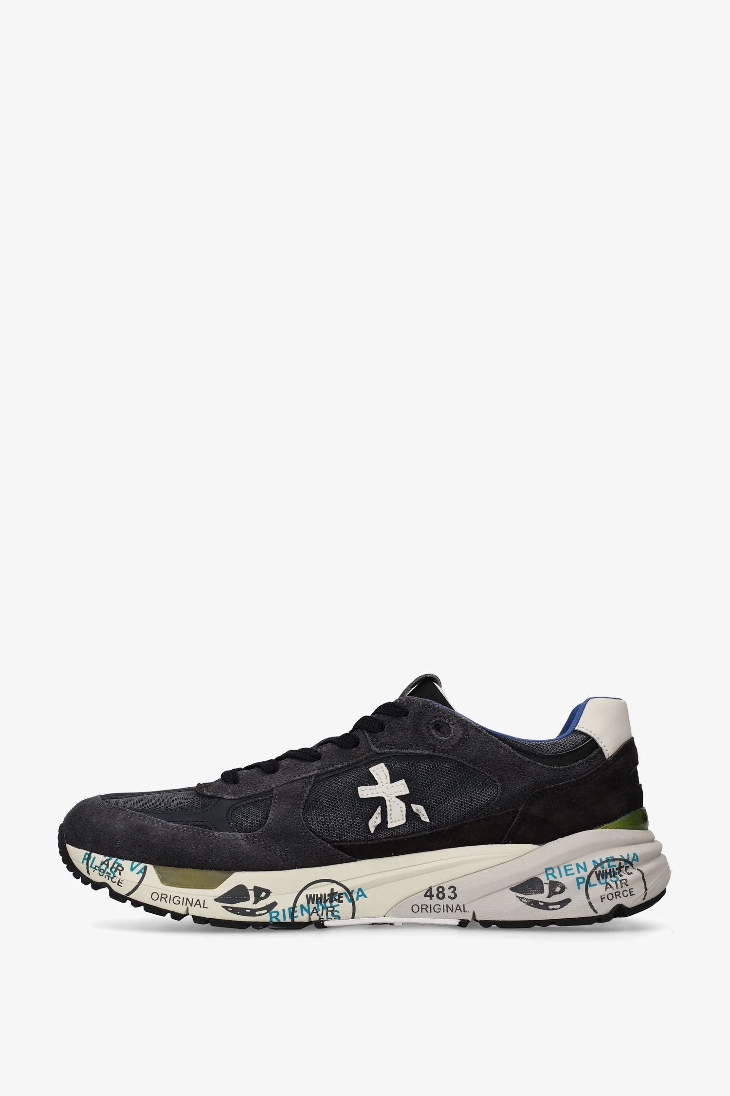Premiata Sneaker Mase25 8014 Antracite Uomo-3