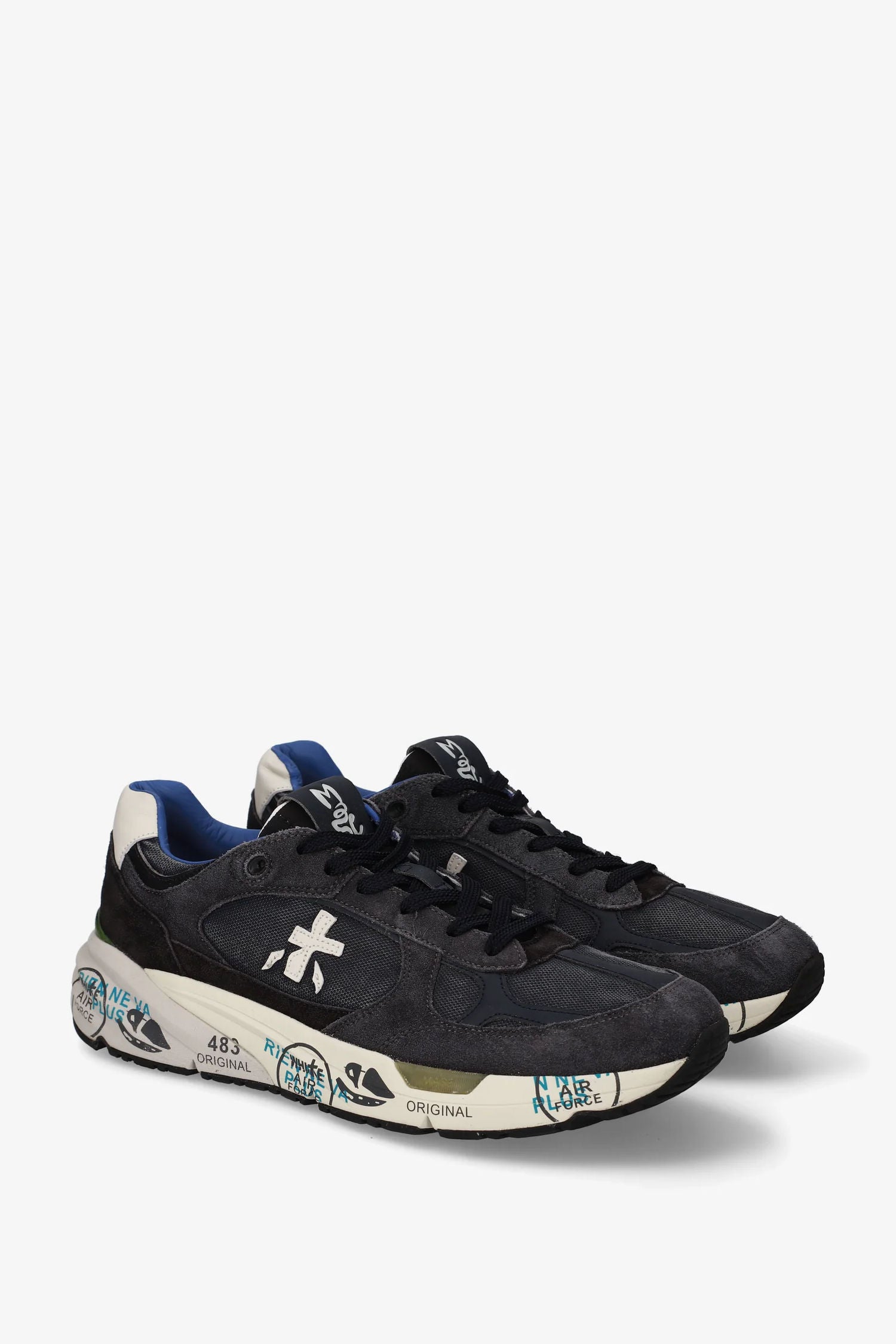 Premiata Sneaker Mase25 8014 Antracite Uomo-4
