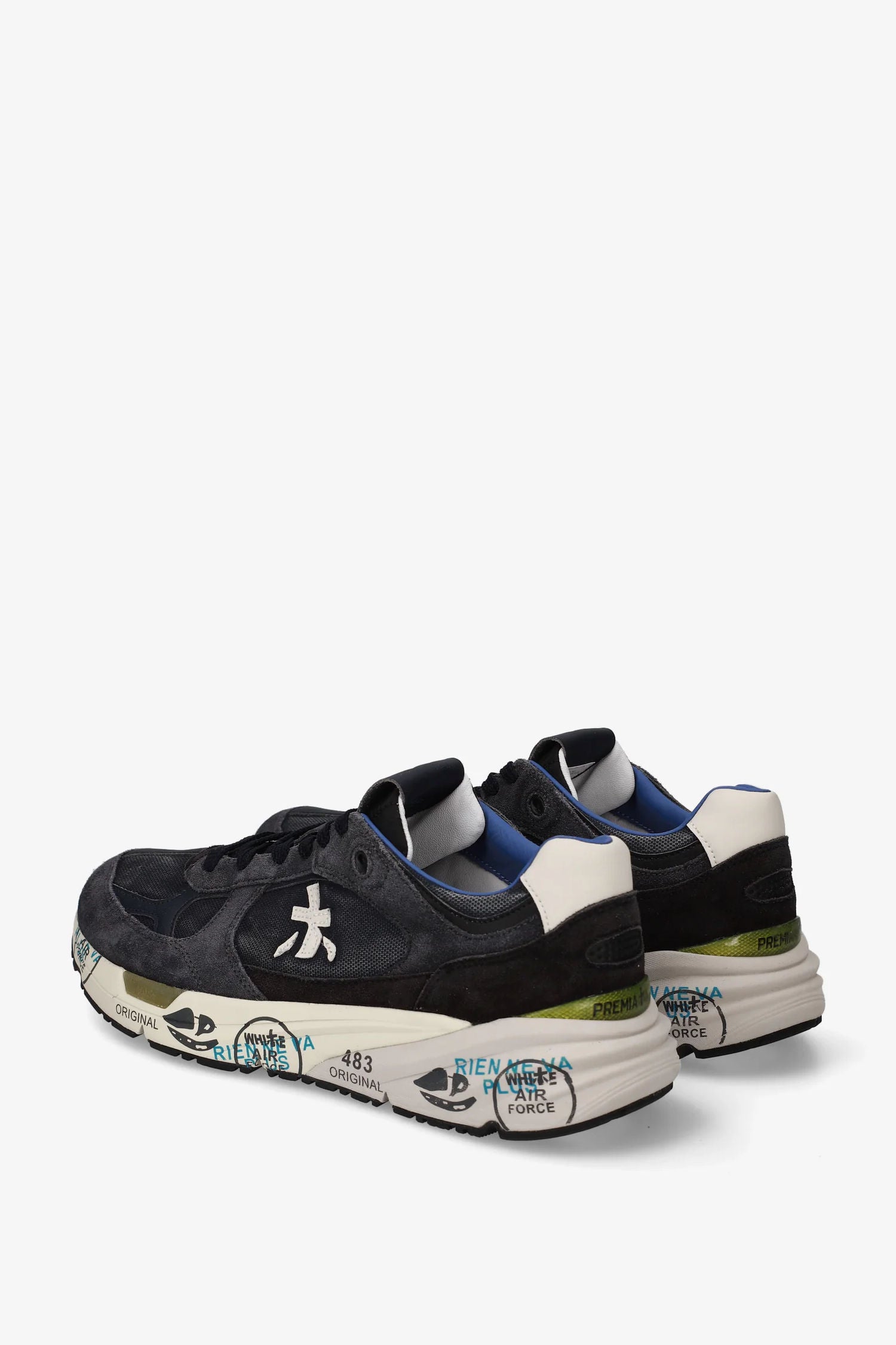 Premiata Sneaker Mase25 8014 Antracite Uomo-5