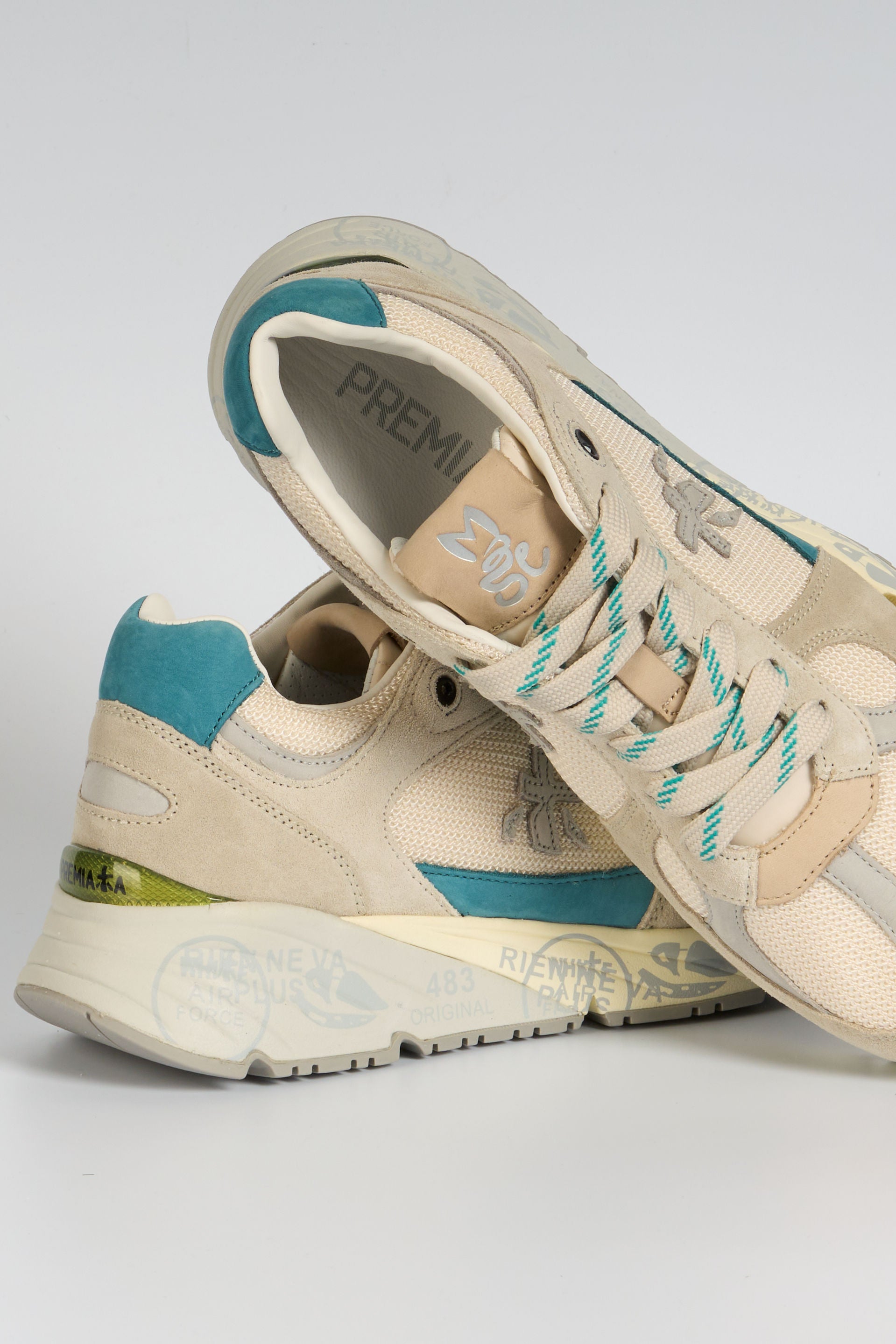 Premiata Sneaker Mase 7294 Bianco Uomo-6