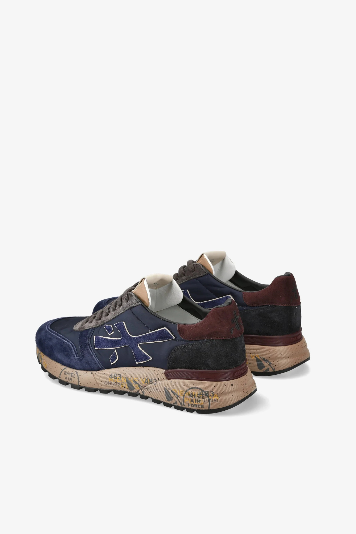 Premiata Sneaker Mick 6868 Blu Uomo-2