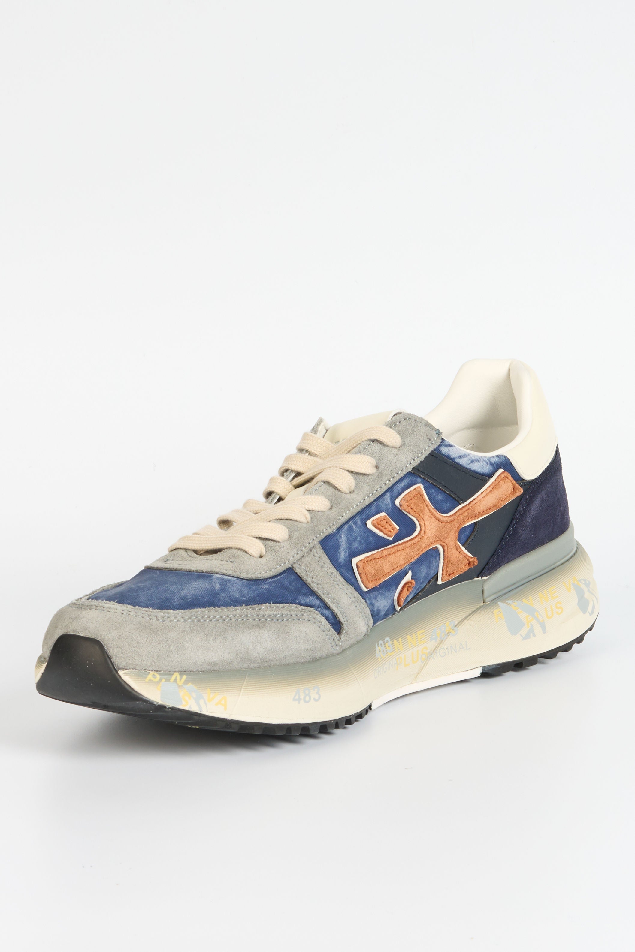 Premiata Sneaker Mick 7215 Blu Uomo-7