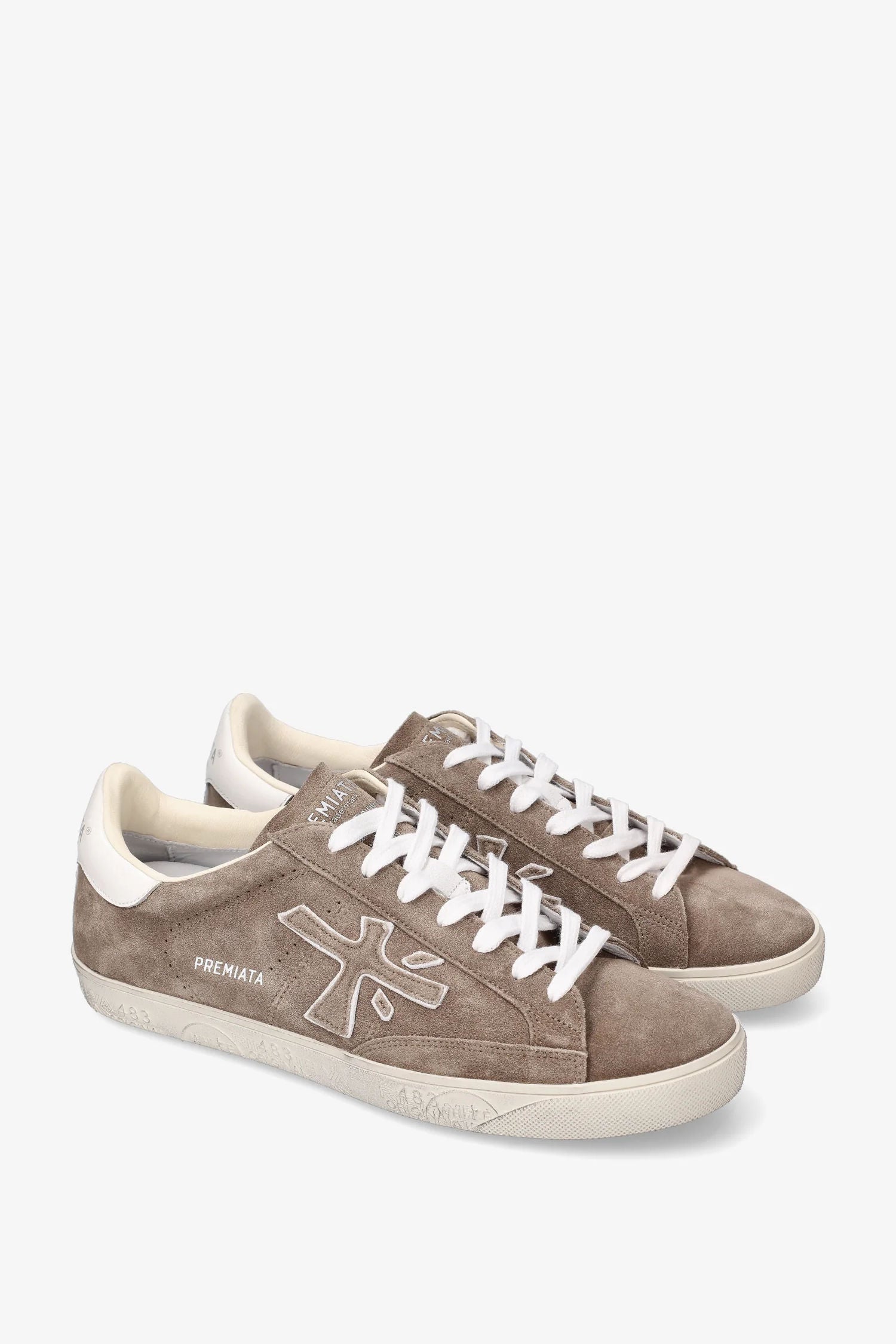 Premiata Sneaker Steven 6221 Beige Uomo-4