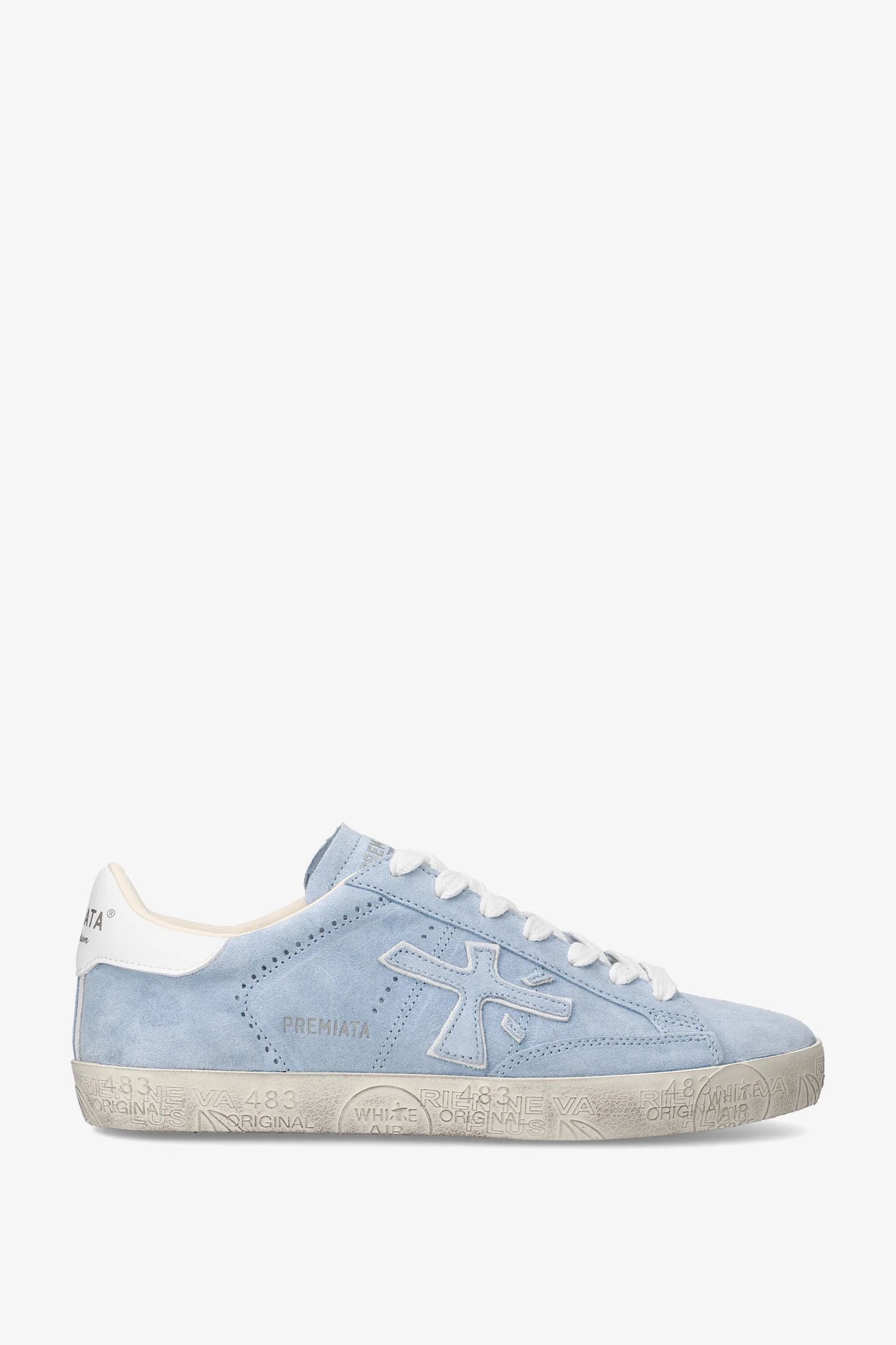 Premiata Sneaker StevenD 7532 Azzurro Donna-1