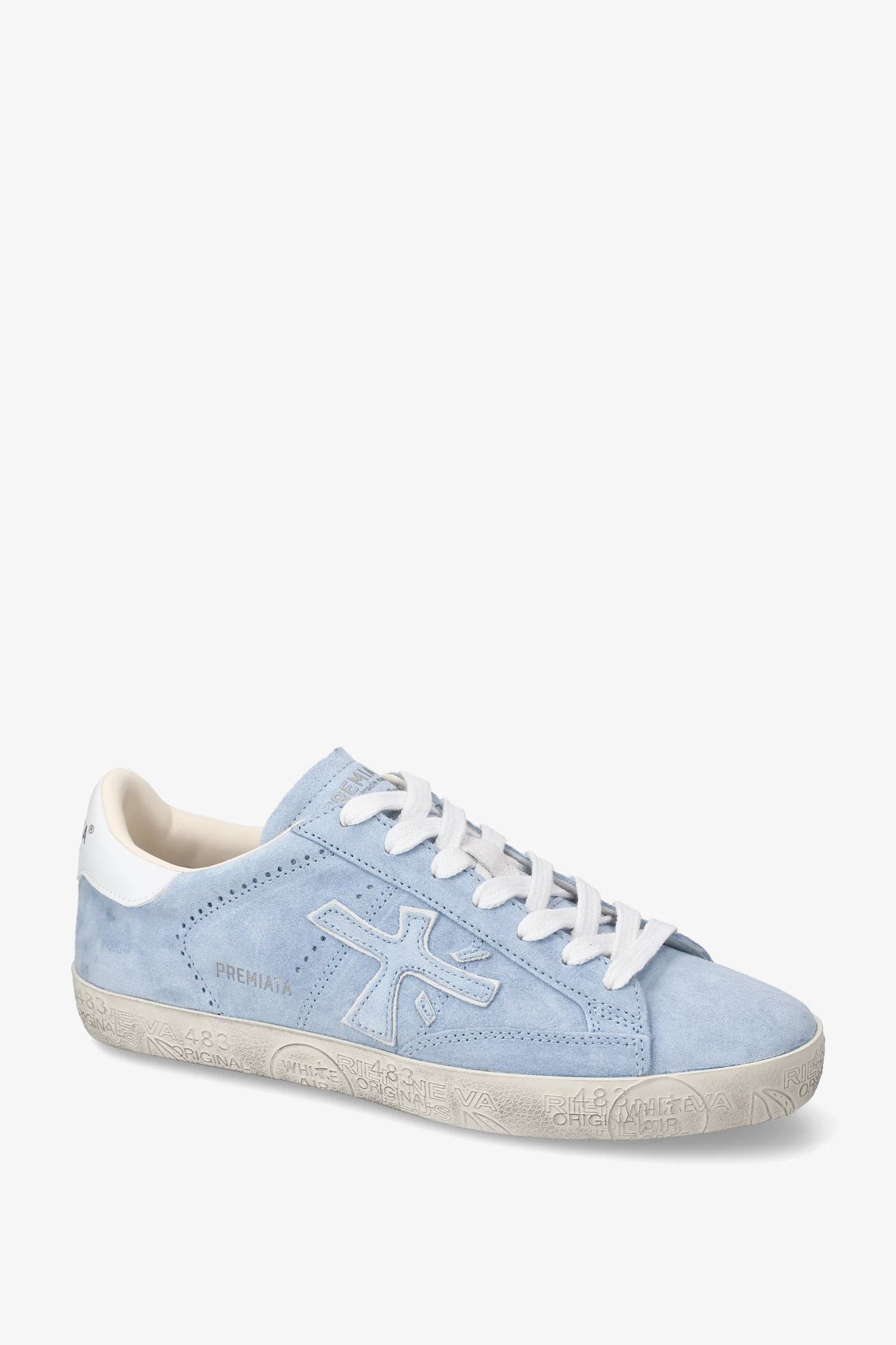 Premiata Sneaker StevenD 7532 Azzurro Donna-2